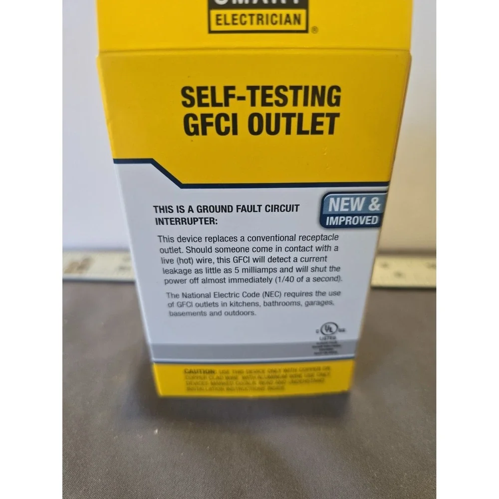 Smart Electrician 20 Amp Self Testing Gfci Outlets. White